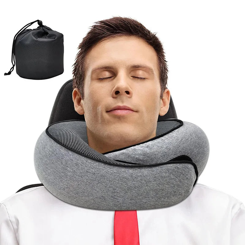 Travel Neck Pillow Memory Foam U-shaped