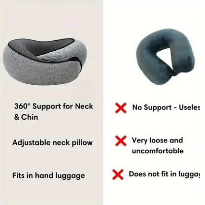 Travel Neck Pillow Memory Foam U-shaped